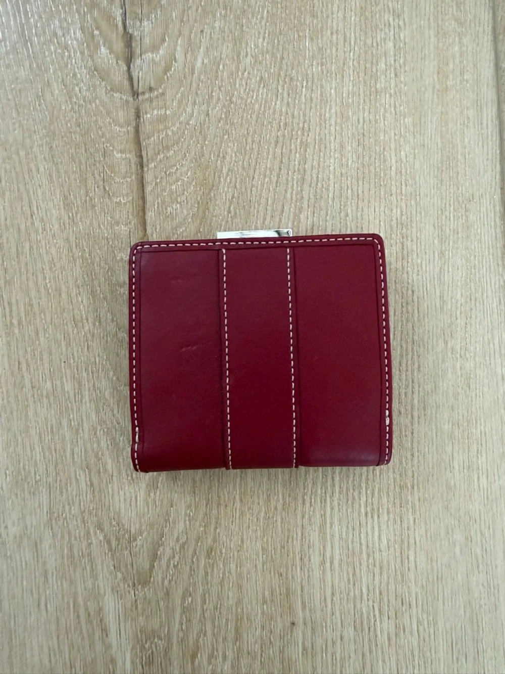 Coach Burgundy Wallet. Used lightly.